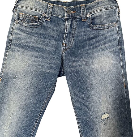 True Religion Women’s Jeans – Size 31 • Y2K Collector • Distressed Skinny Fit - Picture 6 of 8
